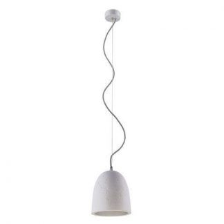 betonowa lampa wisząca do jadalni industrialna