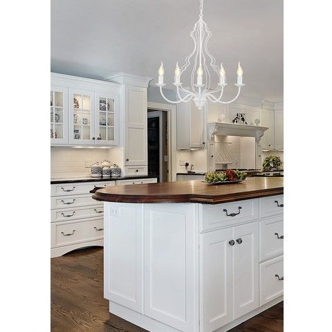 Żyrandol Margaret - kolor biały - 6330