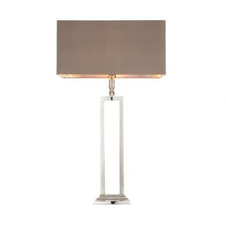 cassier metalowa lampa stołowa z abażurem