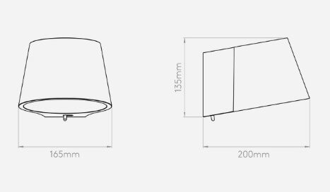 Kinkiet Koza - kolor biały - 1155001