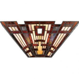 Kinkiet Craftsman - kolor pomarańczowy, Czerwony - QZ/CLASSICCRF/WU