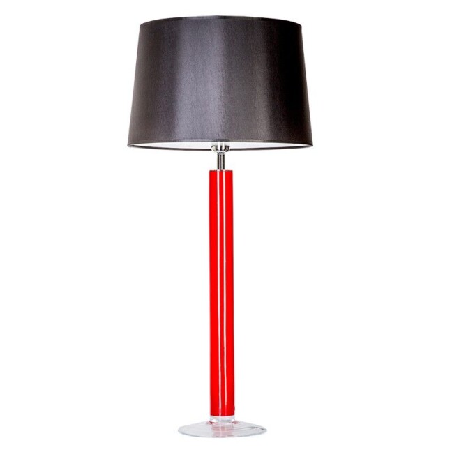 Lampa stołowa Fjord  - kolor Czarny, Czerwony - L207365247
