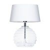 Lampa stołowa Antibes  - kolor biały, transparentny - L216081501