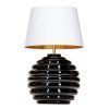 Lampa stołowa Saint Tropez - kolor biały, złoty, Czarny - L215222251