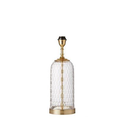 Lampa stołowa Wistow  - kolor transparentny, złoty - 73106