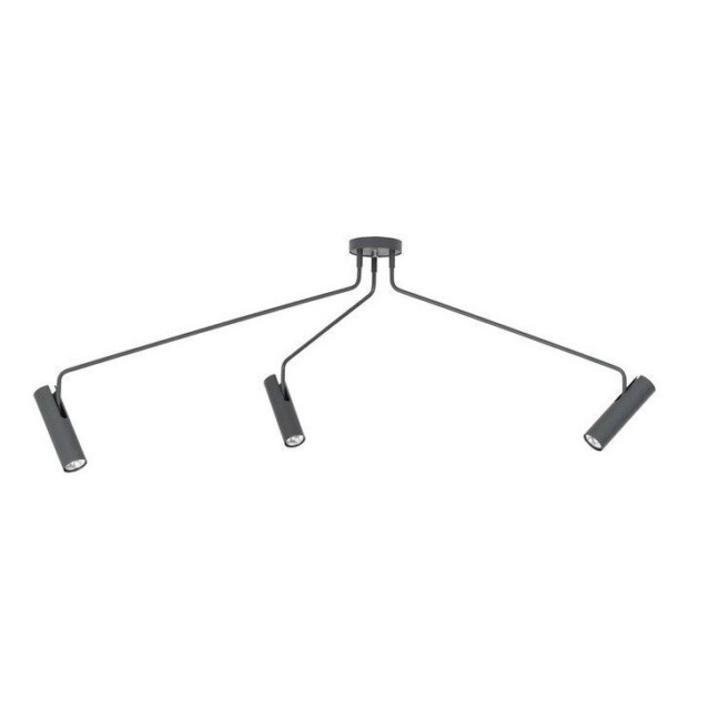 Lampa sufitowa Eye Super - kolor Czarny - 6497
