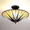 lampa sufitowa motyw gwiazdy żółty