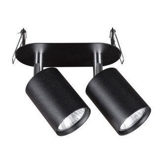 lampa sufitowa na dwa reflektorki nowoczesna