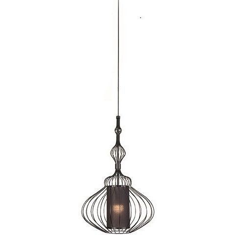 Lampa wisząca Abi - kolor Czarny - 8866