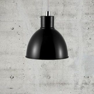 Lampa wisząca Pop - kolor Czarny - 45833003