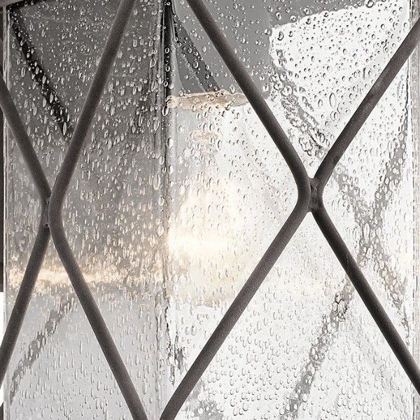 Kinkiet Argyle - kolor brązowy, transparentny - KL/ARGYLE2/S