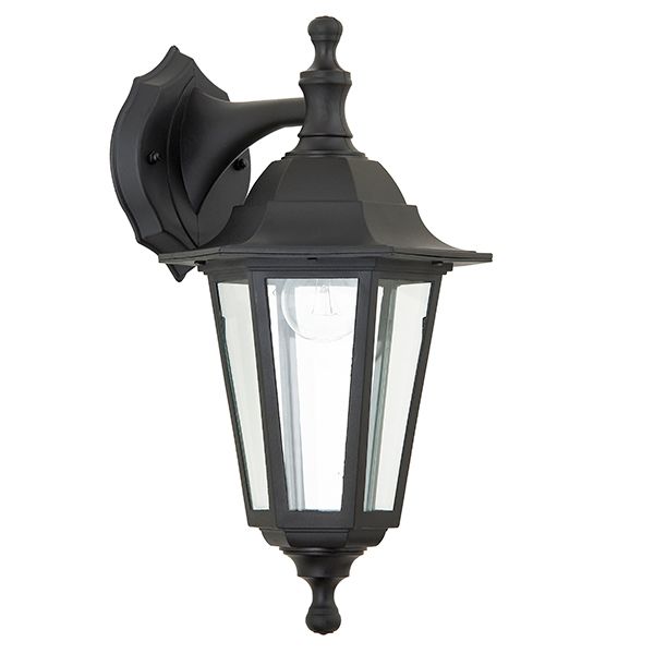 Kinkiet Bayswater  - kolor transparentny, Czarny - EL-40045