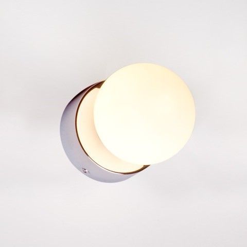 Kinkiet Brazos - kolor biały, srebrny - 6948