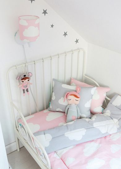 Kinkiet Chmurki - kolor różowy - CHMURKI PINK WL