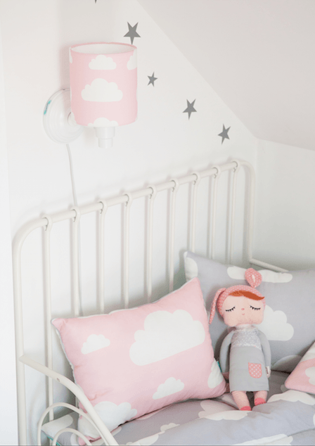 Kinkiet Chmurki - kolor różowy - CHMURKI PINK WL