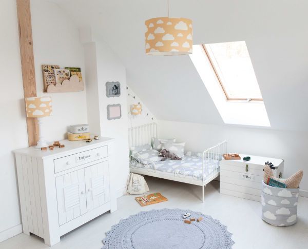 Kinkiet Chmurki - kolor żółty - CHMURKI MUSTARD WL