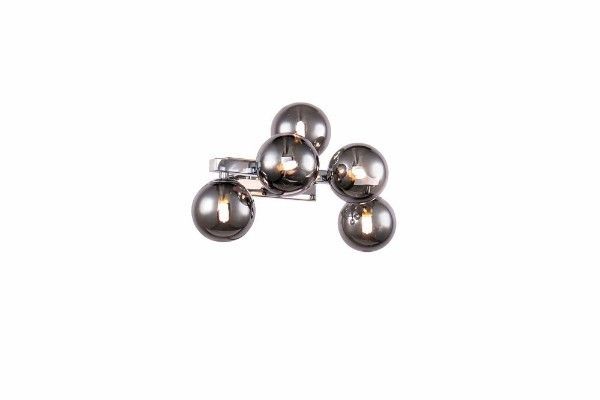 Kinkiet Dallas - kolor srebrny, Szary - MOD547WL-05CH