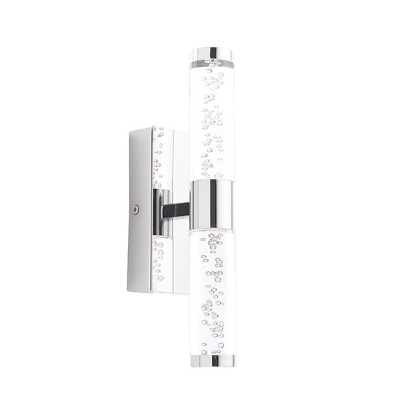 Kinkiet Essence - kolor srebrny, transparentny - 72612