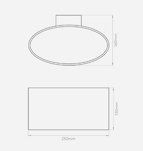 Kinkiet Kyo - kolor biały - 1301001