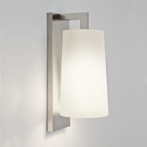 Kinkiet Lago - kolor mat, srebrny - 1297002