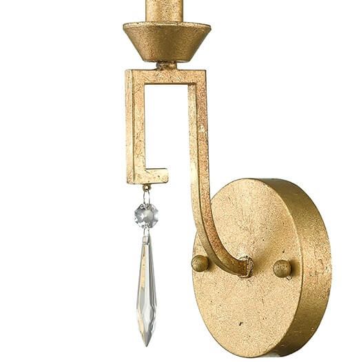 Kinkiet Lemuria - kolor biały, złoty - GN/LEMURIA1