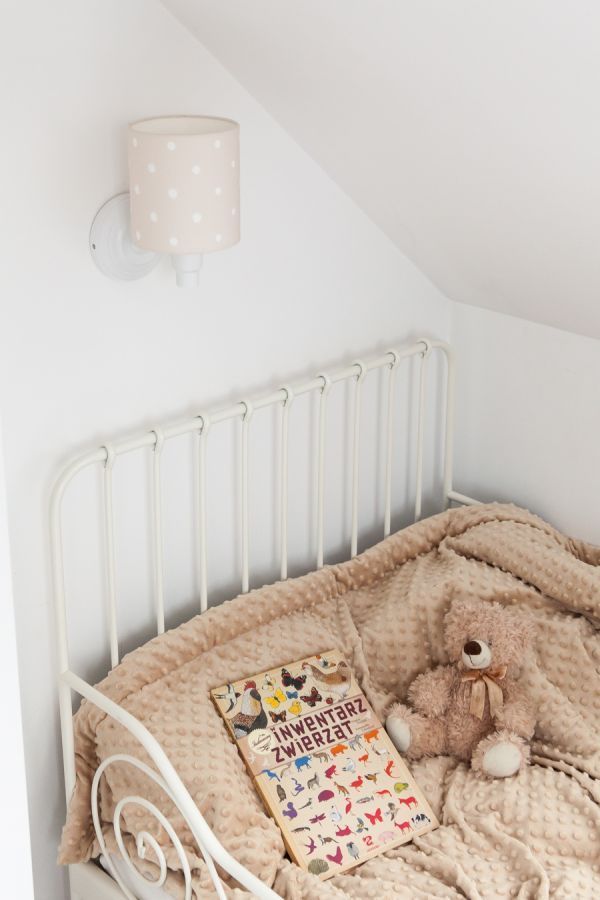 Kinkiet Lovely dots - kolor beżowy - LOVELY DOTS BEIGE WL