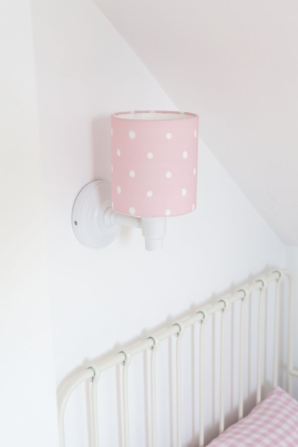 Kinkiet Lovely dots - kolor różowy - LOVELY DOTS PINK WL