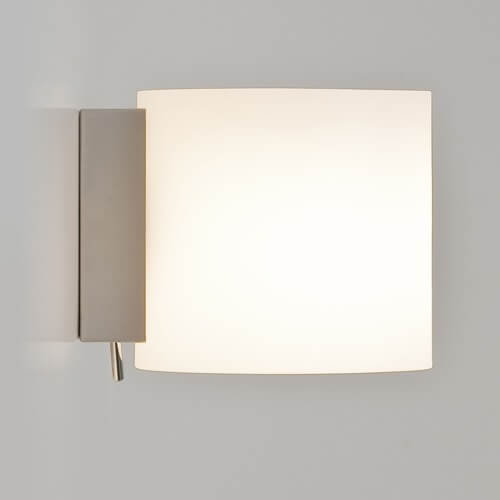 Kinkiet Luga - kolor biały, srebrny - 1074001