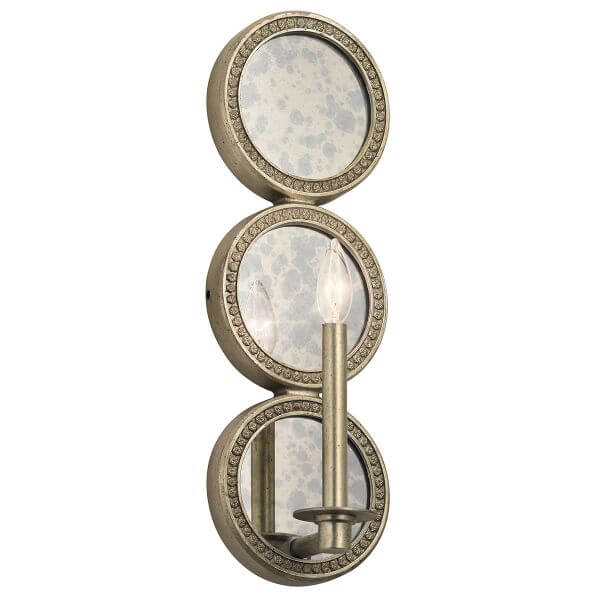 Kinkiet Rosalie - kolor srebrny, złoty - KL/ROSALIE1