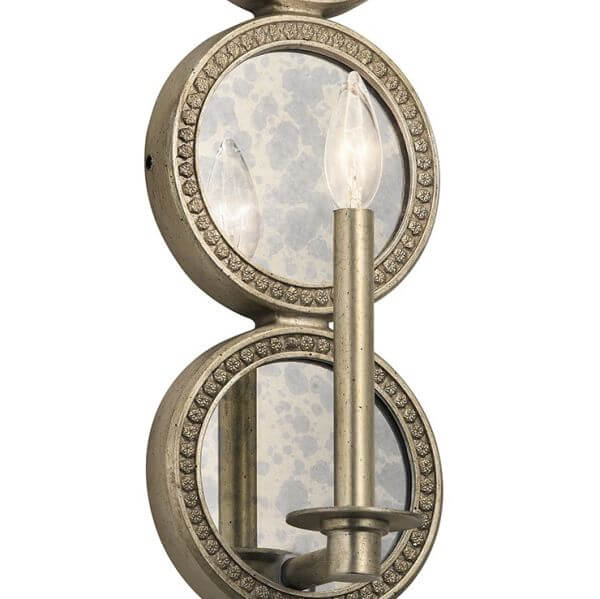 Kinkiet Rosalie - kolor srebrny, złoty - KL/ROSALIE1