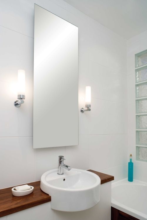 Kinkiet Tube - kolor biały, srebrny - 1021001