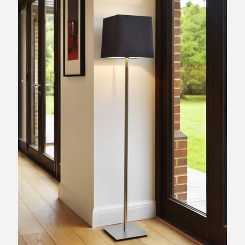 Lampa podłogowa Azumi - kolor srebrny - 1142020