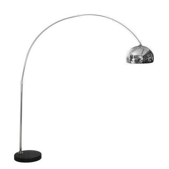 Lampa podłogowa Cosmo - kolor połysk, srebrny - 4917