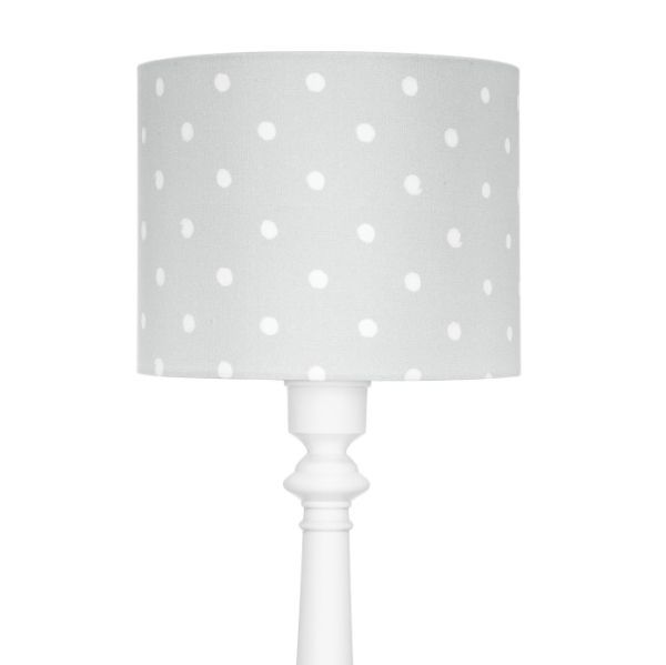 Lampa podłogowa Lovely Dots - kolor biały, Szary - LOVELY DOTS GREY FL