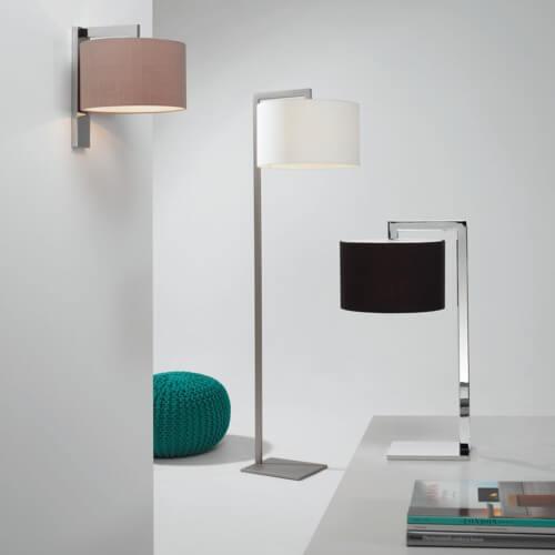 Lampa podłogowa Ravello - kolor brązowy - 1222003