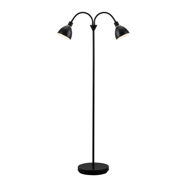 Lampa podłogowa Ray - kolor Czarny - 63224003