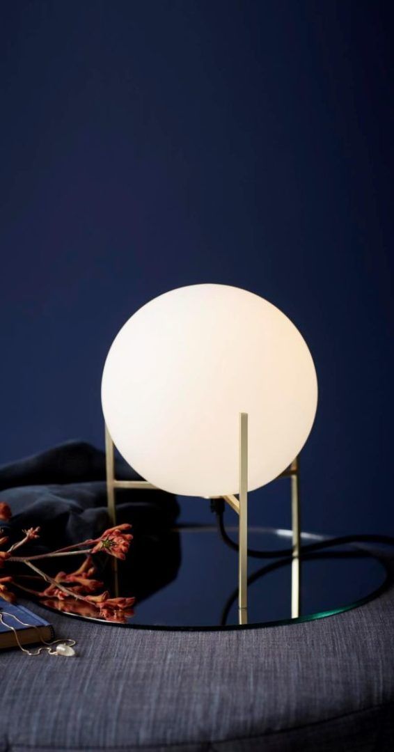 Lampa stołowa Alton - kolor biały, złoty - 47645001