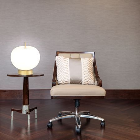 Lampa stołowa Apple - kolor biały, złoty - LA058/T