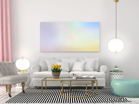 Lampa stołowa Apple - kolor biały, złoty - LA058/T