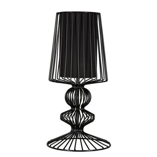 Lampa stołowa Aveiro - kolor Czarny - 5411