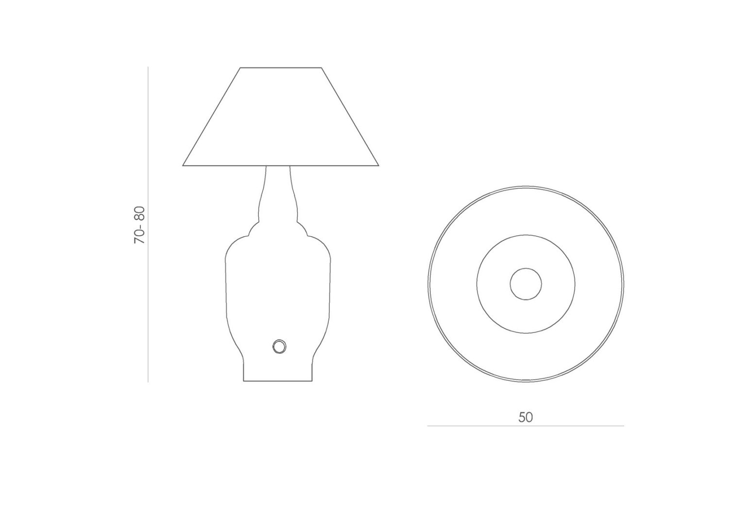 Lampa stołowa Bee - LGH0182