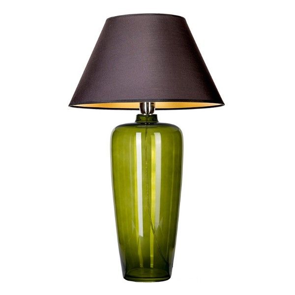 Lampa stołowa Bilbao - kolor Czarny, Zielony - L019811214