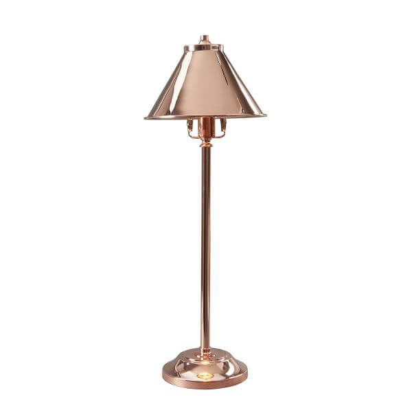 Lampa stołowa Cannes - kolor miedź - PV/SL CPR