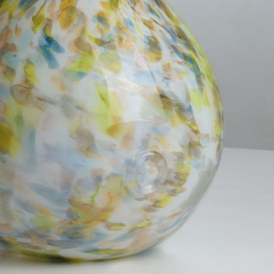 Lampa stołowa Cętki - kolor biały, żółty, Niebieski, Zielony - LGH0585