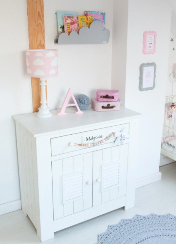 Lampa stołowa Chmurki - kolor różowy - CHMURKI PINK TB