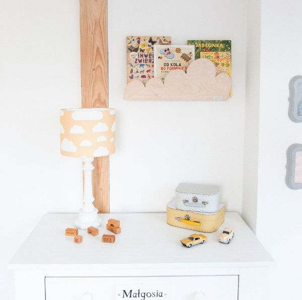 Lampa stołowa Chmurki - kolor żółty - CHMURKI MUSTARD TB