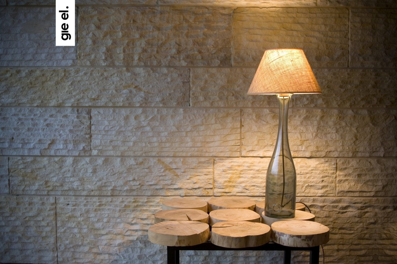 Lampa stołowa Fog - kolor Szary - LGH0191