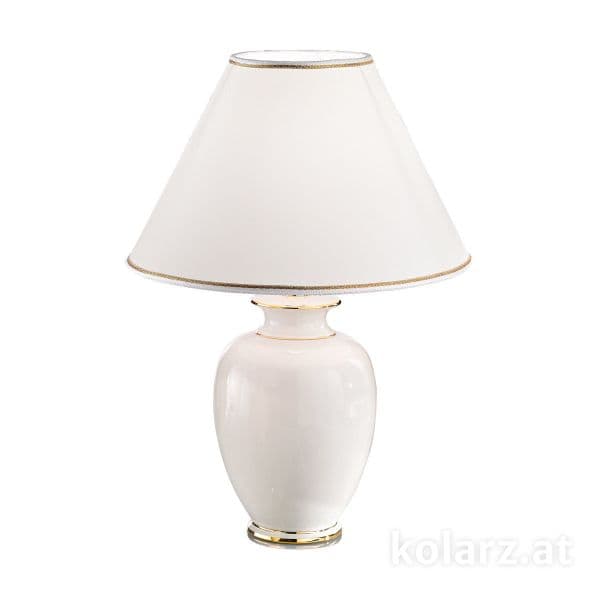 klasyczna lampa stołowa z ceramiki do salonu