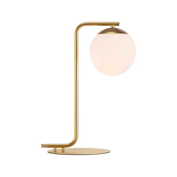 Lampa stołowa Grant - kolor złoty - 46635025