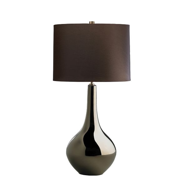 Lampa stołowa Job - kolor brązowy, srebrny - JOB/TL